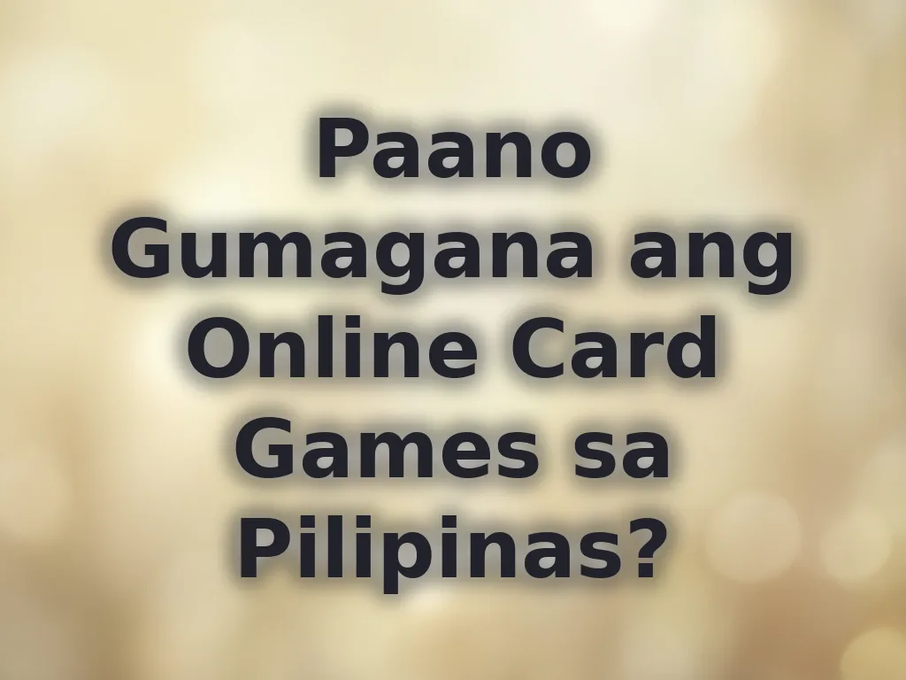 Kultura ng gaming sa Pilipinas